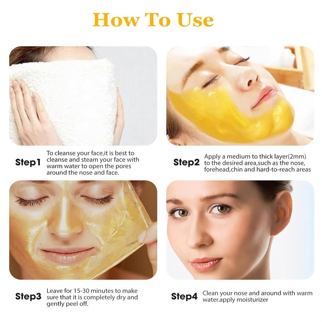 Peel off mask